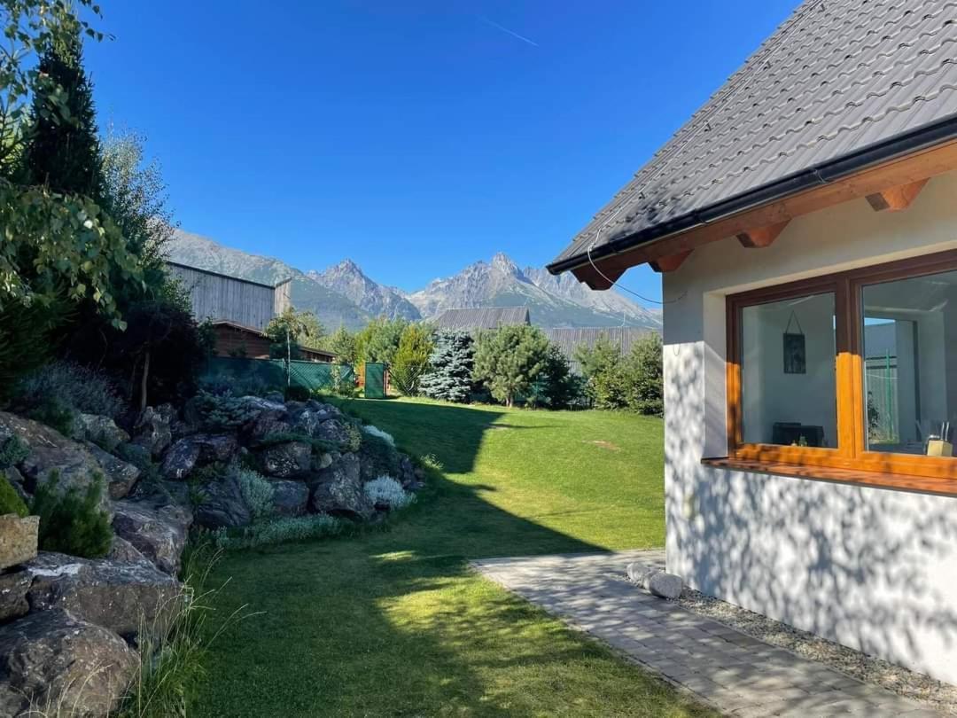 Vila Lesna House With A Garden 2 Minutes From The Center Of The Tatras Nová Lesná Zewnętrze zdjęcie
