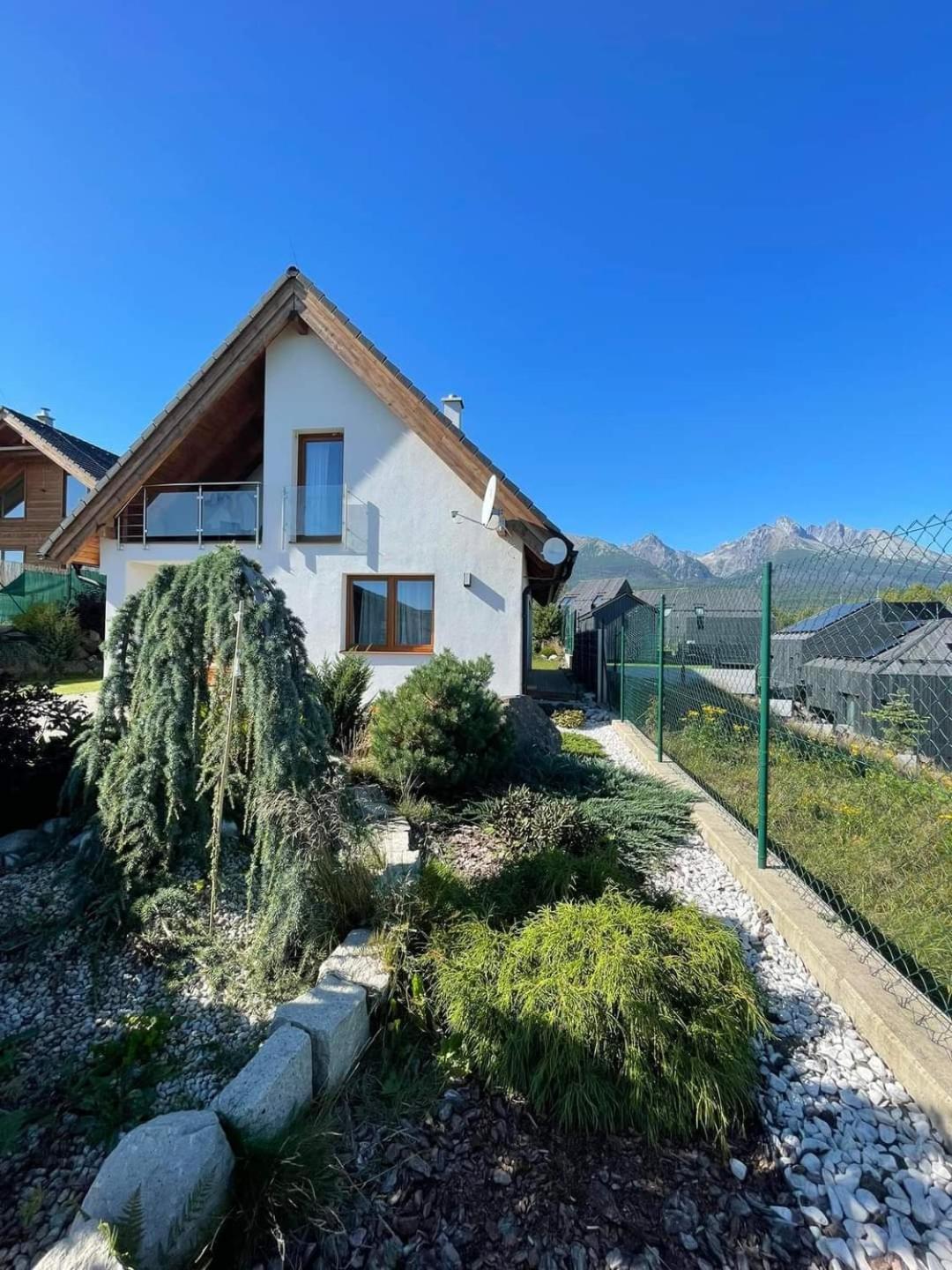 Vila Lesna House With A Garden 2 Minutes From The Center Of The Tatras Nová Lesná Zewnętrze zdjęcie